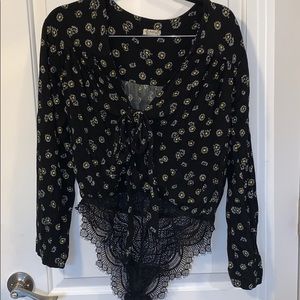 Free People Body Suit ( size M)